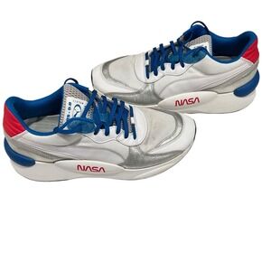 PUMA RSX NASA Edition Men's Shoes 9.5 Red Blue Limited Edition